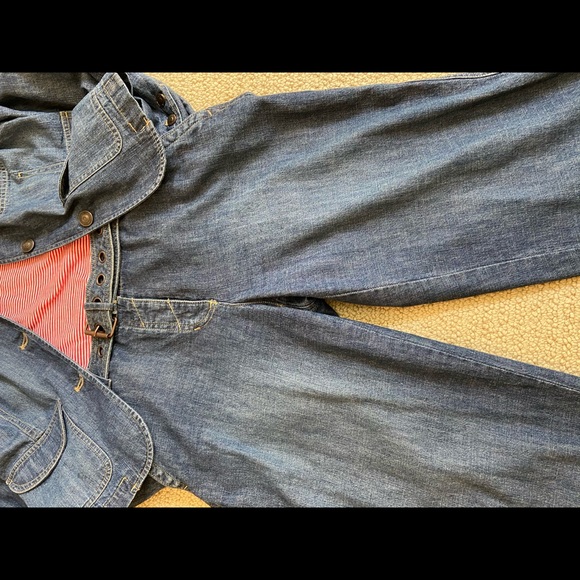 2 pc denim suit - Picture 3 of 10